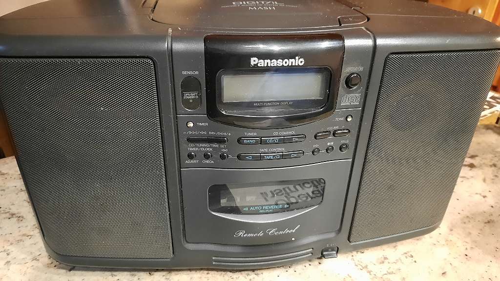 (verkauft) Panasonic Ghettoblaster RX-DS303