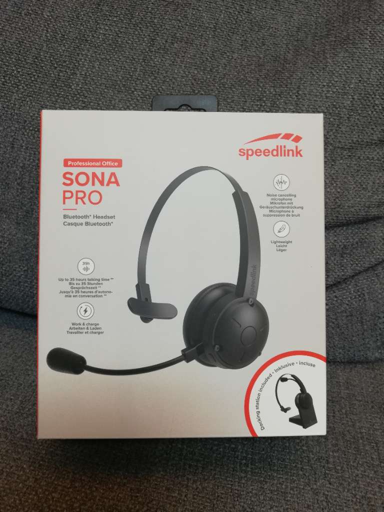SONA PRO € Headset (1210 Neu., with Microphone. Bluetooth willhaben - 18,- Chat Wien)
