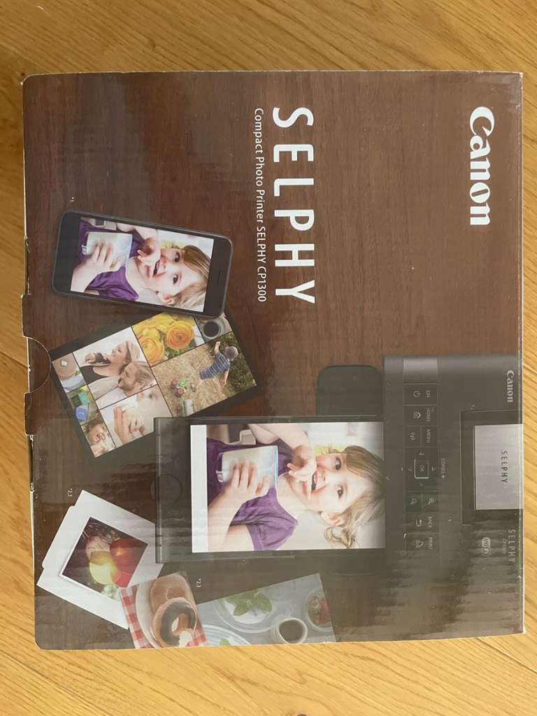 Canon Fotodrucker Selphy CP1300 inkl. Papier