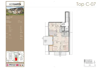 3-Zimmer-Wohnung kaufen in Salzburg-Umgebung – 82,57 m², € 493.000 – Bild 2 von 9