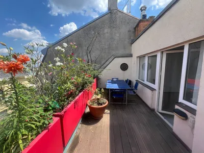 Dachterrasse (22 m²) über den Dächern - helle 2-Zimmer-DG-Wohnung, Mariahilf – Bild 2