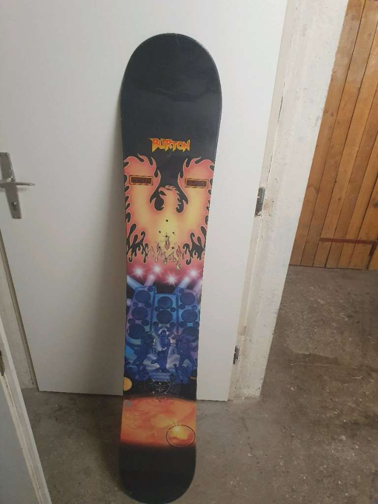 verkauft Burton snowboard L nge 162 cm one bindug