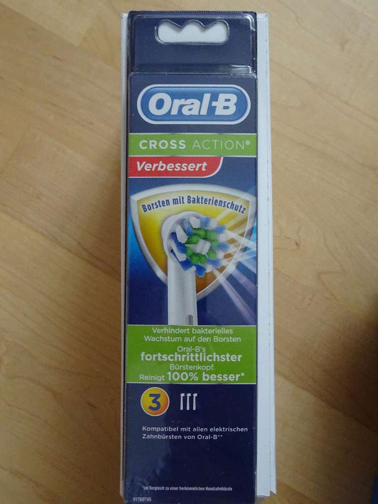 Oral-B CrossAction Großpackung Aufsteckbürsten für elektrische Zahnbürste,  € 35,- (8800 Unzmarkt-Frauenburg) - willhaben