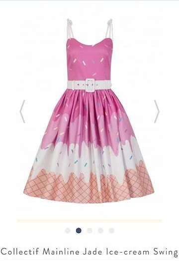 Collectif ice cream clearance dress