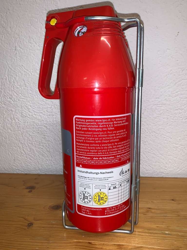 Feuerlöscher - Sicherheit