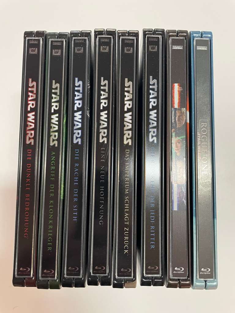 Star Wars Filme Bluray Steelbooks, € 60,- (1030 Wien) - willhaben