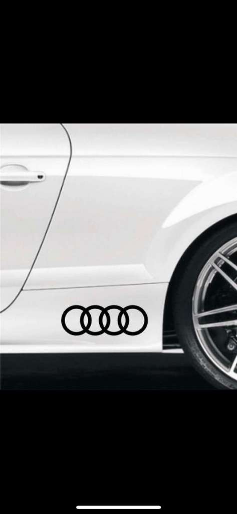 LED Audi Türbeleuchtung Logo Ring Projektor