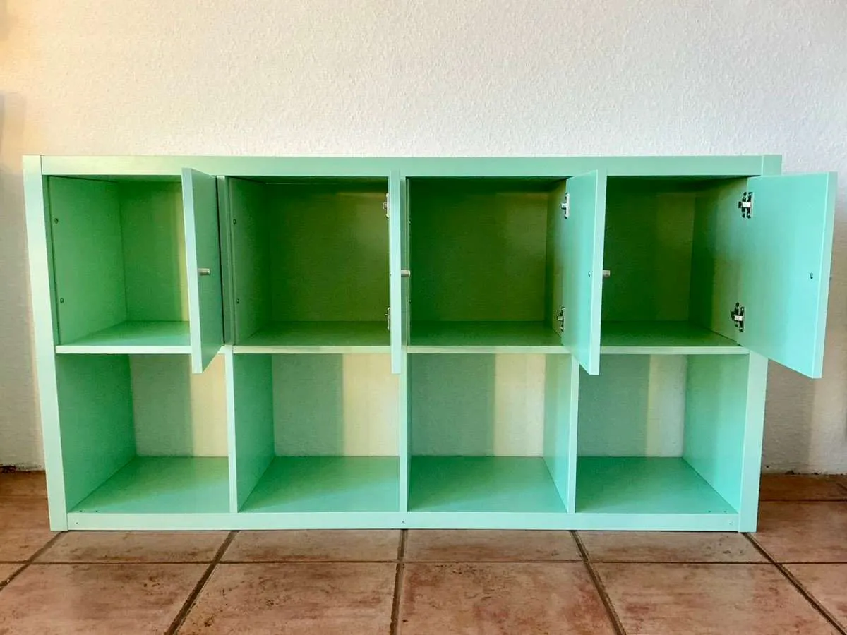 IKEA KALLAX mintgrün / türkis (Kommode / Regal / Kasten / Kastl / Side Board / Low Board / TV Board / Sideboard / Lowboard), € 63,- (7100 Neusiedl am See)