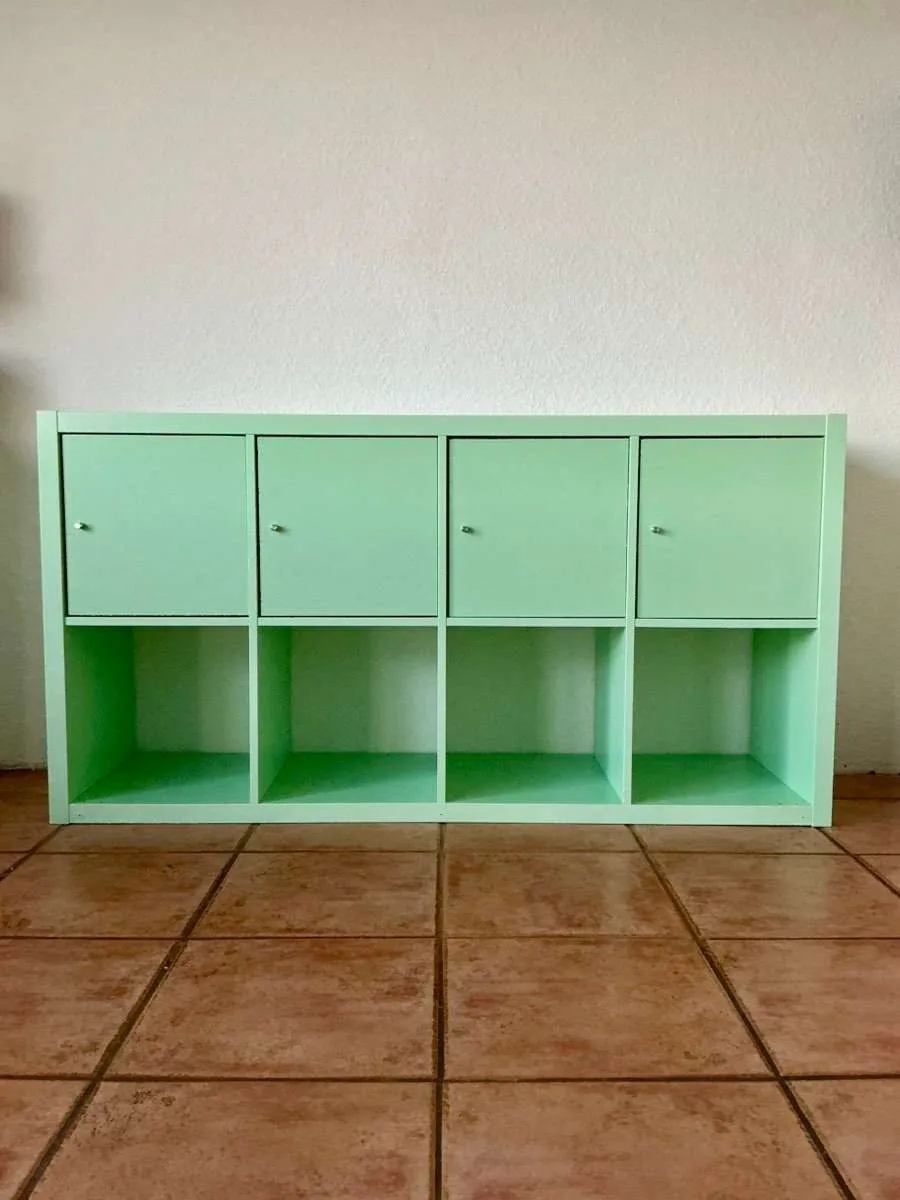 IKEA KALLAX mintgrün / türkis (Kommode / Regal / Kasten / Kastl / Side Board / Low Board / TV Board / Sideboard / Lowboard), € 63,- (7100 Neusiedl am See)