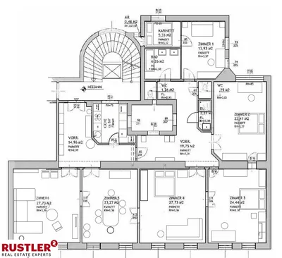 6-Zimmer-Wohnung mieten in Wien – 200 m², € 3.126 – Bild 18 von 19