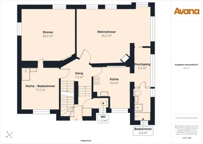 7-Zimmer-Haus kaufen in Neunkirchen – 142,41 m², € 179.000 – Bild 16 von 18