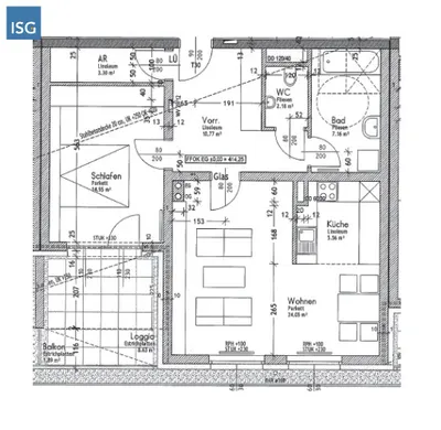 2-Zimmer-Wohnung mieten in Braunau am Inn – 77 m², € 690 – Bild 2 von 2