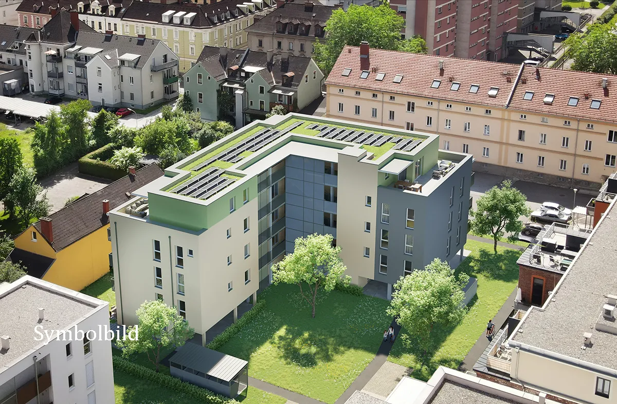 3-Zimmer-Wohnung mit großzügigem Garten! Neubau! Erstbezug! Geförderte Mietwohnung mit Kaufoption! - Widok 3