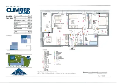 3-Zimmer-Wohnung mieten in Gmunden – 77,51 m², € 933