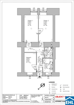 3-Zimmer-Wohnung mieten in Wien – 66,3 m², € 1.150 – Bild 9 von 9