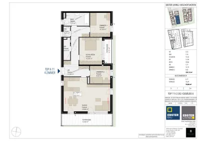 4-Zimmer-Wohnung kaufen in Sankt Johann im Pongau – 103,13 m², € 629.000 – Bild 21 von 22