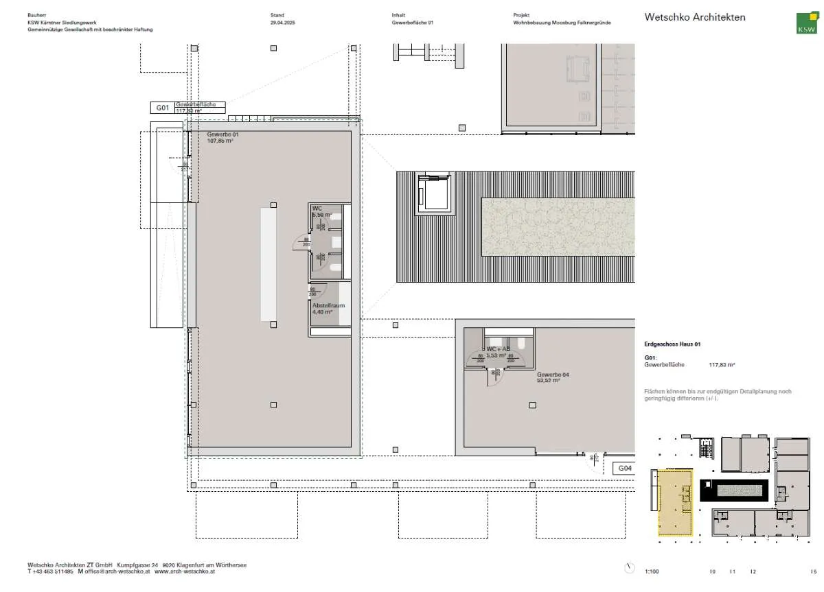 Gewerbeflächen in 9062 Moosburg | ab 59 m² | Erstbezug - Ansicht 2