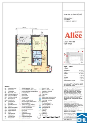2-Zimmer-Wohnung kaufen in Wien – 51,91 m², € 337.000 – Bild 13 von 13
