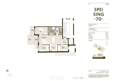 4-Zimmer-Wohnung kaufen in Wien – 85,01 m², € 850.000 – Bild 11 von 12