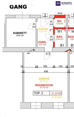 Wohnung kaufen in Wien – 40,79 m², € 189.000 – Bild 13 von 14