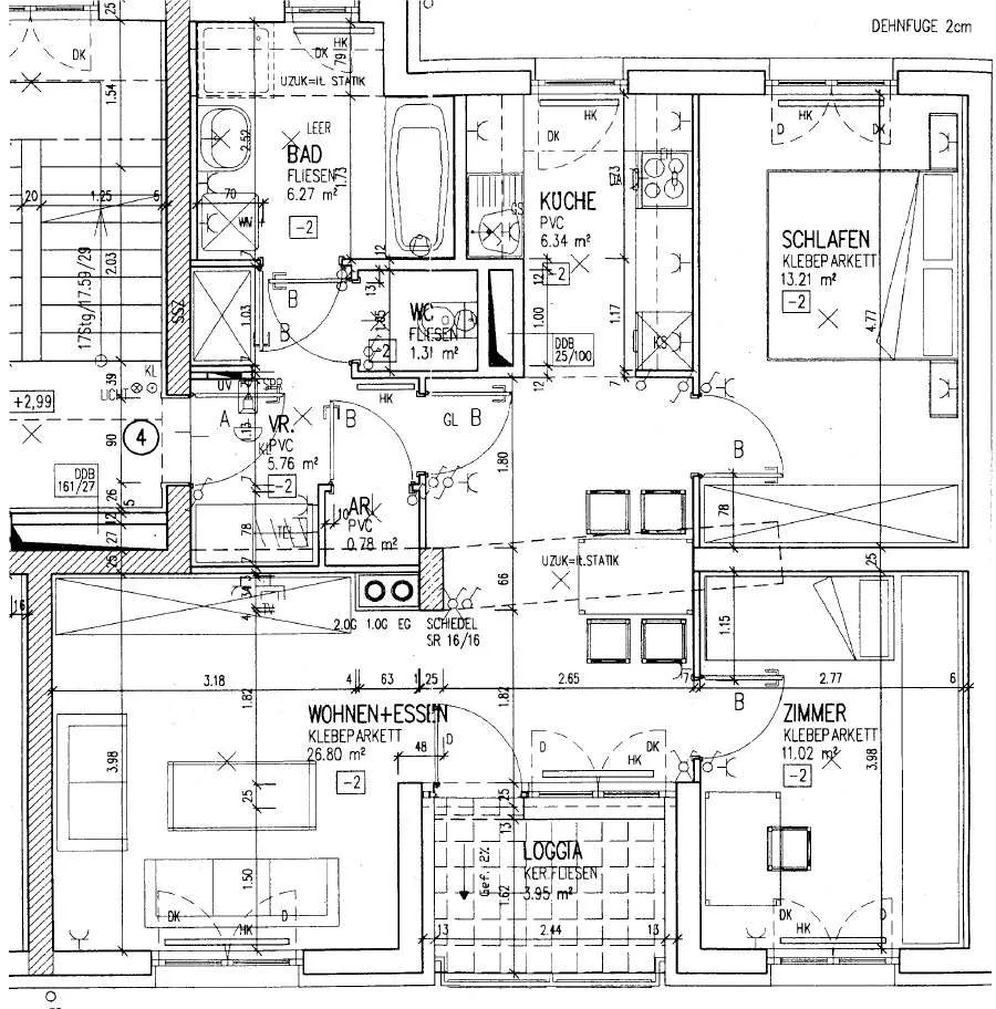 ZWEI MONATE MIETFREI!!! Schöne 3-Zimmer-Wohnung in Pabneukirchen - Ansicht 2