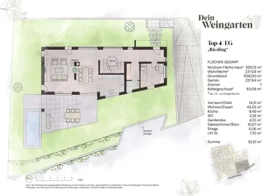 7-Zimmer-Immobilie kaufen in Tulln – 237 m², € 2.385.000 – Bild 13 von 20