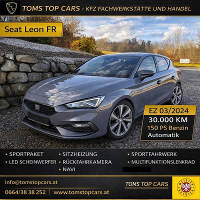 Seat Leon 1,5 eTSI ACT FR DSG Sportpaket, Rückfahrka...