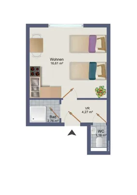 Wohnung kaufen in Graz-Umgebung – 24 m², € 120.000 – Bild 8 von 8