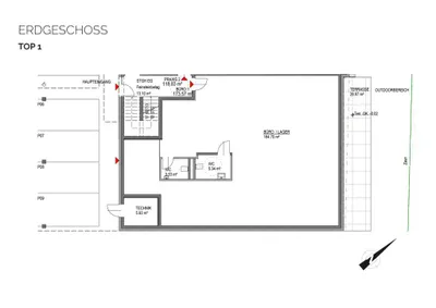 1-Zimmer-Gewerbeimmobilie mieten in Ried im Innkreis – 173,57 m², € 3.124 – Bild 3 von 3