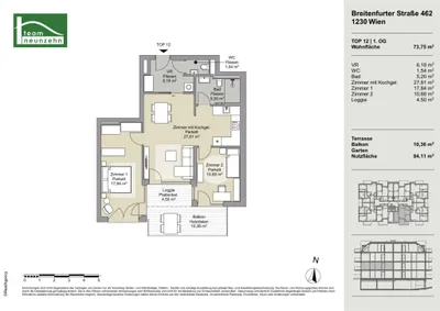 Immobilie kaufen in Wien – 69,25 m², € 431.291 – Bild 20 von 20