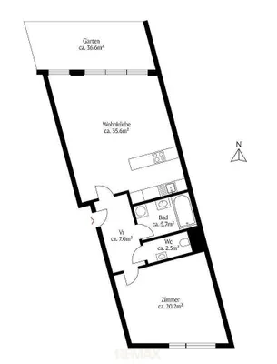 2-Zimmer-Wohnung kaufen in Wien – 71 m², € 349.000 – Bild 13 von 13
