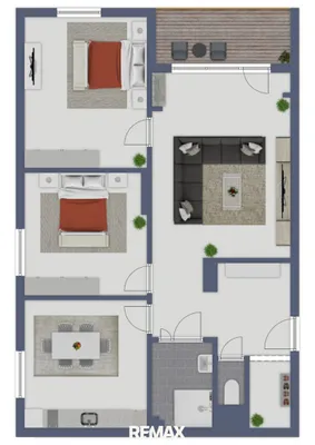 3-Zimmer-Wohnung kaufen in Sankt Pölten – 80,18 m², € 199.000 – Bild 12 von 13