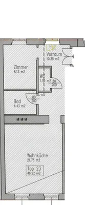 2-Zimmer-Wohnung kaufen in Wien – 47 m², € 299.000 – Bild 6 von 6