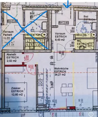2-Zimmer-Wohnung mieten in Graz – 65 m², € 1.300 – Bild 6 von 23