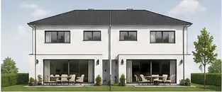 BAUGRUNDSTÜCK für Doppelhaus – pohled 2