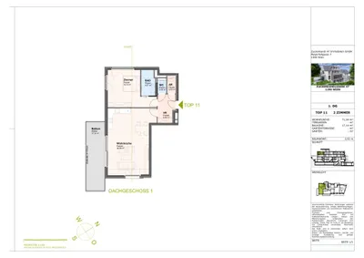 2-Zimmer-Wohnung kaufen in Wien – 71,94 m², € 649.000 – Bild 10 von 10