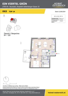 2-Zimmer-Wohnung kaufen in Wiener Neustadt – 55,21 m², € 241.200 – Bild 18 von 22