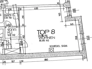 1-Zimmer-Wohnung mieten in Salzburg Stadt – 37,75 m², € 815 – Bild 8 von 9