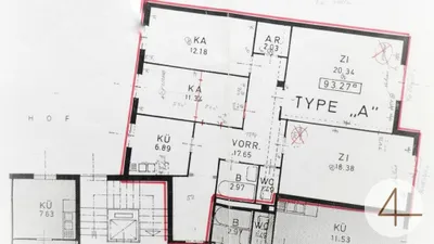 4-Zimmer-Wohnung kaufen in Wien – 93,27 m², € 299.900 – Bild 7 von 7