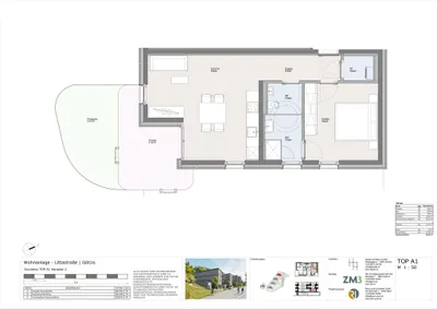 2-Zimmer-Wohnung kaufen in Feldkirch – 49,74 m², € 348.000 – Bild 8 von 9