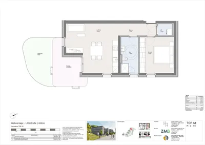2-Zimmer-Wohnung kaufen in Feldkirch – 49,74 m², € 348.000 – Bild 7 von 9
