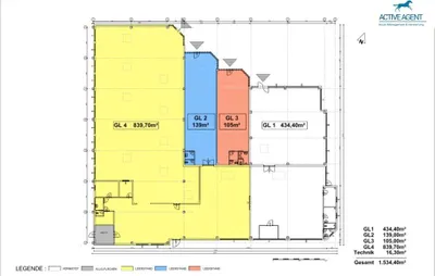 Gewerbeimmobilie kaufen in Braunau am Inn – 1 518 m² – Bild 2 von 2