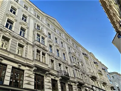 AM GRABEN-Nähe, exklusives 227 m2 Dachgeschoß mit Terrasse und 2 Balkone, 4 Zimmer, Komplettküche, 2 Bäder, Parketten, Spiegelgasse – Bild 2