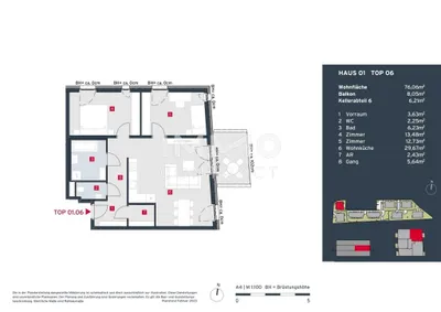 3-Zimmer-Wohnung kaufen in Bruck an der Leitha – 76,06 m², € 394.800 – Bild 16 von 16