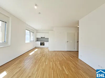 WOHNQUARTIER WILDGARTEN - 2-Zimmerwohnung mit Balkon auf der Sonnenseite Wiens direkt am Rosenhügel