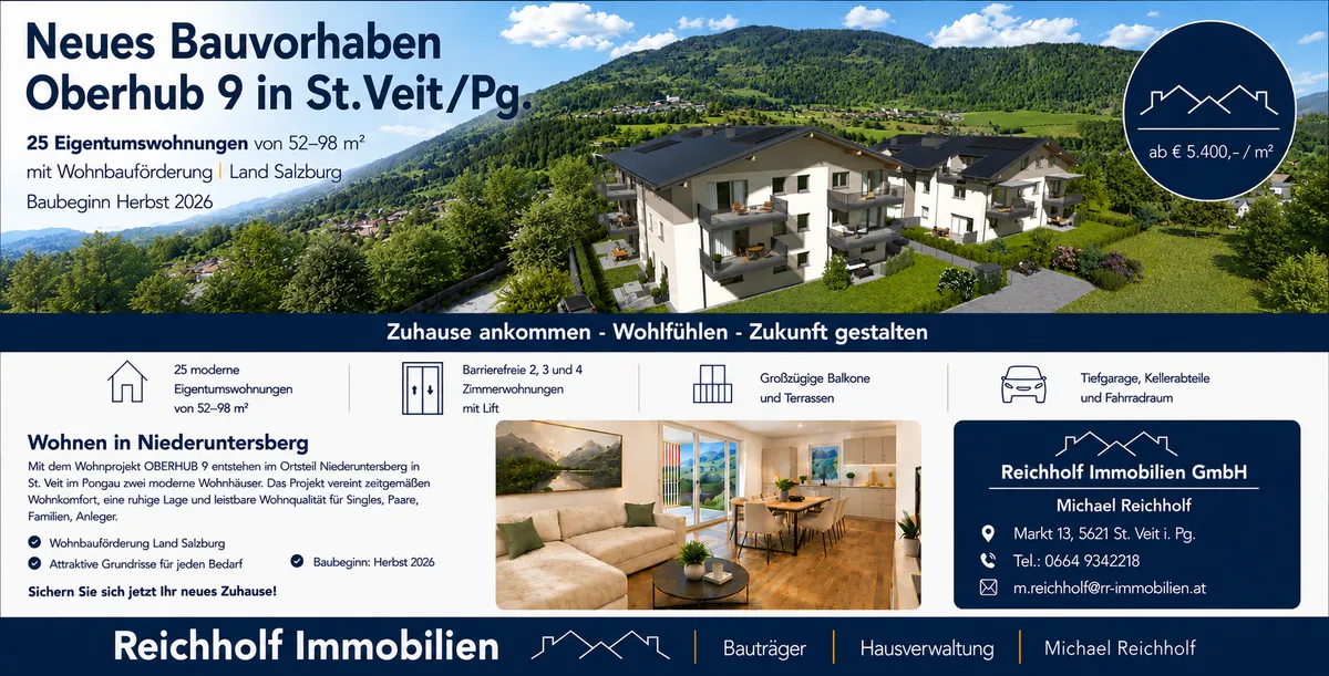 Wohnung – Sankt Veit im Pongau