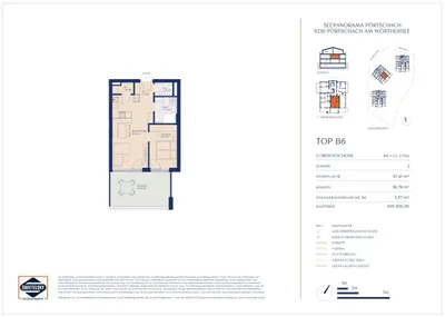 2-Zimmer-Wohnung kaufen in Klagenfurt Land – 47,41 m², € 399.000 – Bild 14 von 14