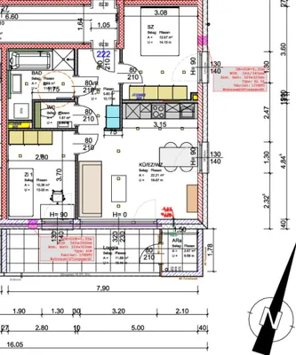 2-Zimmer-Wohnung mieten in Wels-Land – 58,89 m², € 848 – Bild 9 von 9