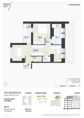 2-Zimmer-Wohnung kaufen in Wien – 60,21 m², € 489.000 – Bild 10 von 10