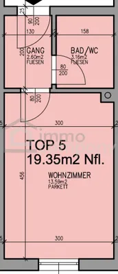 1-Zimmer-Wohnung kaufen in Wels – 20 m², € 60.000 – Bild 2 von 3